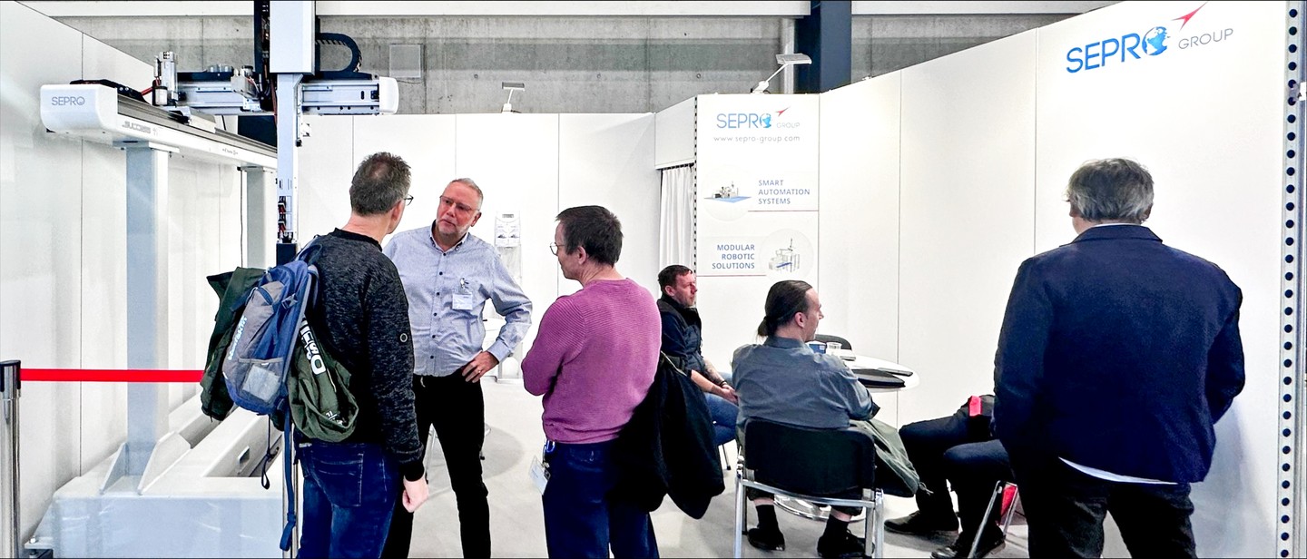 Sepro Group au salon Swiss Plastics Expo en Suisse