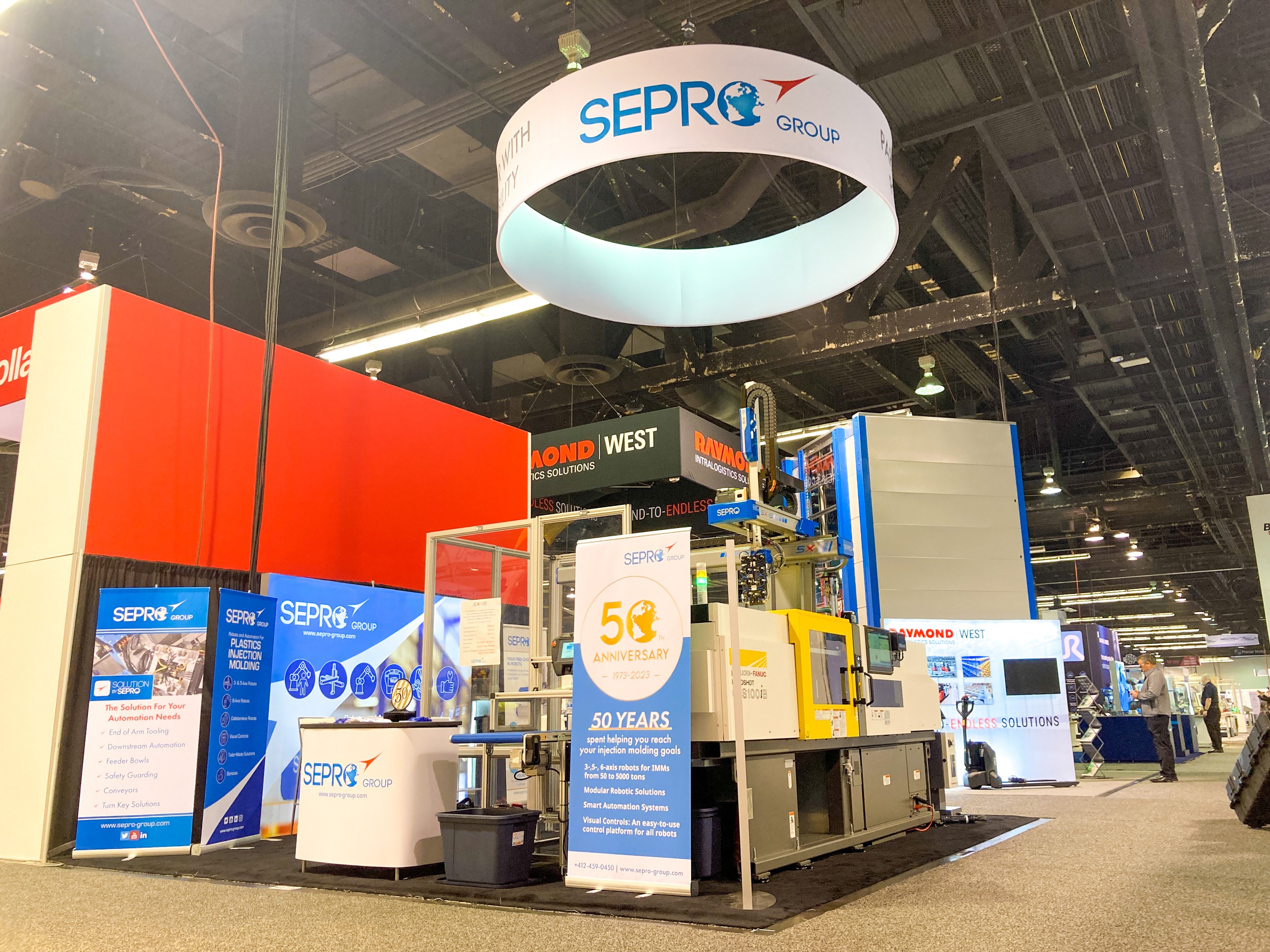 Success for Sepro America on Plastec West! Sepro Group