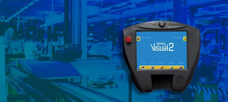 For more complex applications, Visual 2 controls the different peripheral equipment.