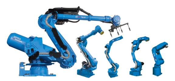 6-achsiger Sepro-Yaskawa-Roboter