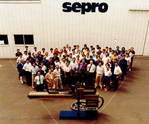 1000th Sepro robot - 1989